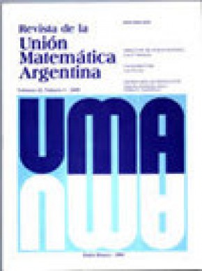 Revista De La Union Matematica Argentina雜志