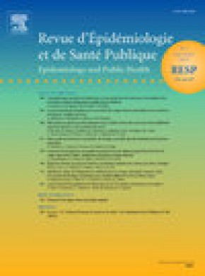 Revue D Epidemiologie Et De Sante Publique雜志