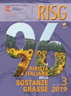 Rivista Italiana Delle Sostanze Grasse雜志