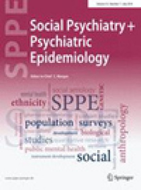 Social Psychiatry And Psychiatric Epidemiology雜志