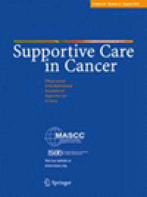 Supportive Care In Cancer雜志