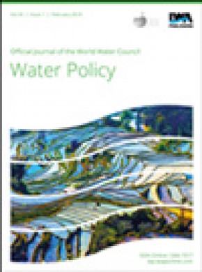 Water Policy雜志