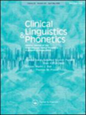 Clinical Linguistics & Phonetics雜志