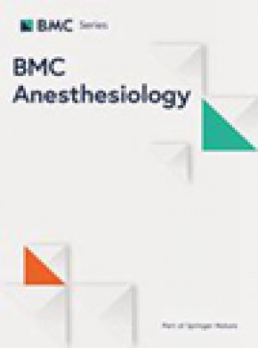 Bmc Anesthesiology雜志