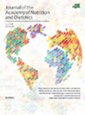 Journal Of The Academy Of Nutrition And Dietetics雜志