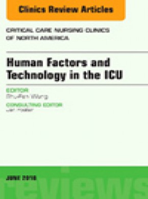 Critical Care Nursing Clinics Of North America雜志