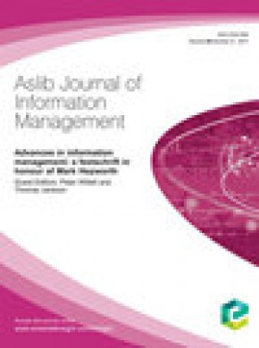 Aslib Journal Of Information Management雜志