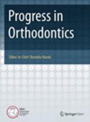 Progress In Orthodontics雜志