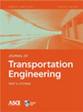 Journal Of Transportation Engineering Part A-systems雜志