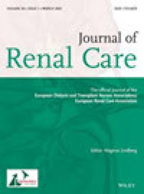Journal Of Renal Care雜志