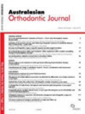 Australasian Orthodontic Journal雜志