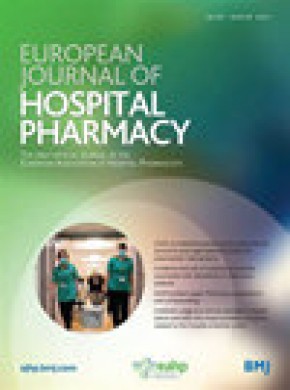 European Journal Of Hospital Pharmacy雜志