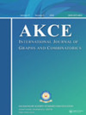 Akce International Journal Of Graphs And Combinatorics雜志