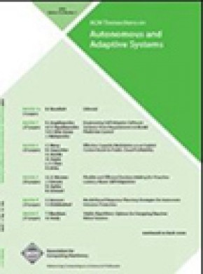 Acm Transactions On Autonomous And Adaptive Systems雜志