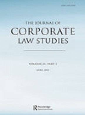 Journal Of Corporate Law Studies雜志