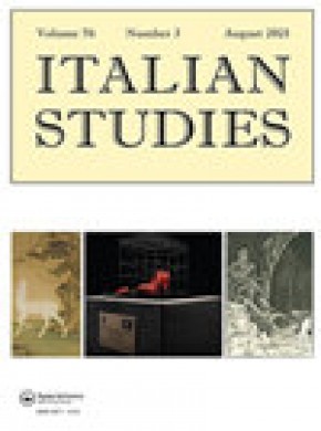 Italian Studies雜志