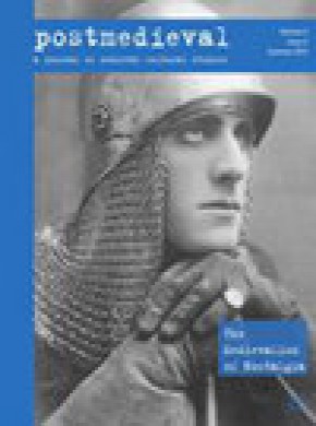 Postmedieval-a Journal Of Medieval Cultural Studies雜志