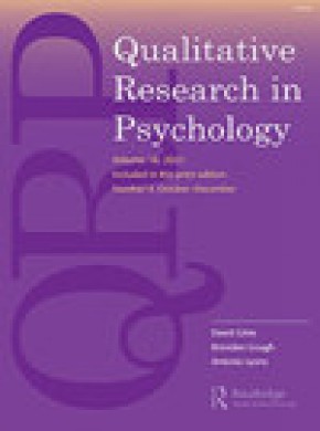 Qualitative Research In Psychology雜志