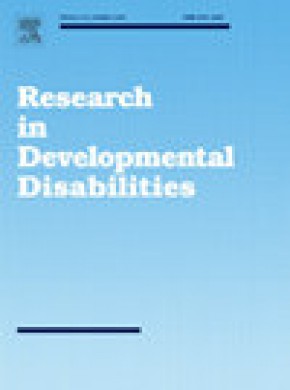 Research In Developmental Disabilities雜志