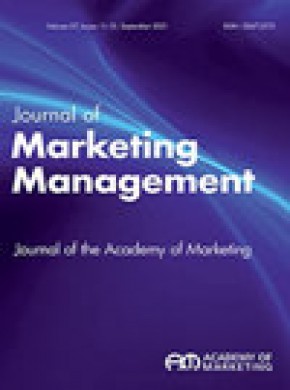 Journal Of Marketing Management雜志