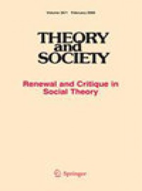 Theory And Society雜志