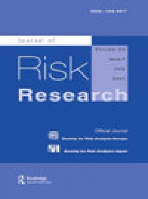 Journal Of Risk Research雜志