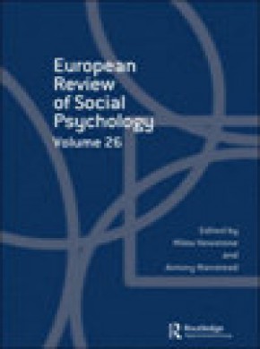 European Review Of Social Psychology雜志