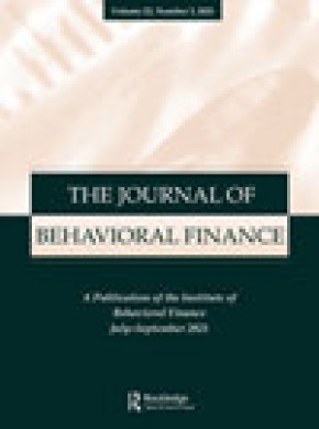 Journal Of Behavioral Finance雜志