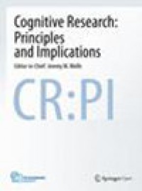 Cognitive Research-principles And Implications雜志