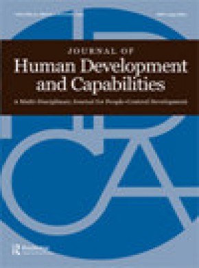 Journal Of Human Development And Capabilities雜志