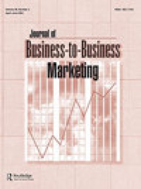 Journal Of Business-to-business Marketing雜志