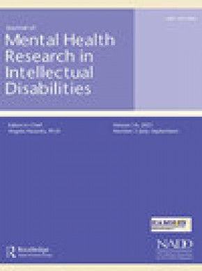Journal Of Mental Health Research In Intellectual Disabilities雜志