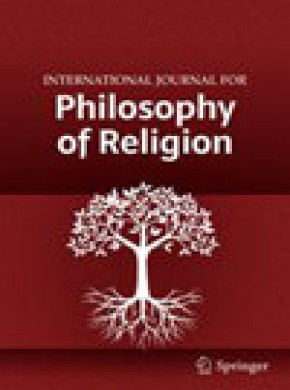 International Journal For Philosophy Of Religion雜志