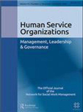 Human Service Organizations Management Leadership & Governance雜志