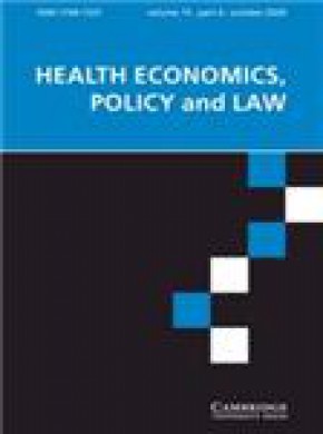 Health Economics Policy And Law雜志