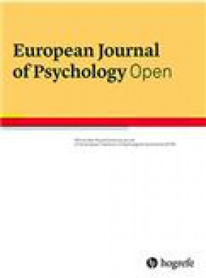 European Journal Of Psychology Open雜志