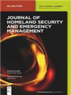 Journal Of Homeland Security And Emergency Management雜志