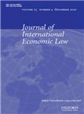 Journal Of International Economic Law雜志