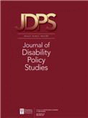 Journal Of Disability Policy Studies雜志