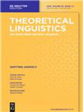 Theoretical Linguistics雜志