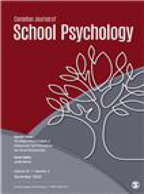 Canadian Journal Of School Psychology雜志