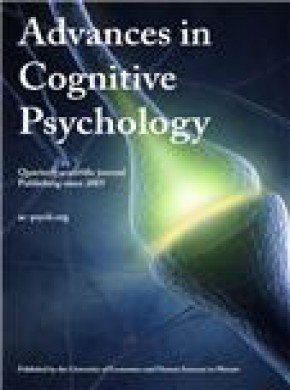 Advances In Cognitive Psychology雜志