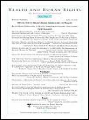 Health And Human Rights雜志