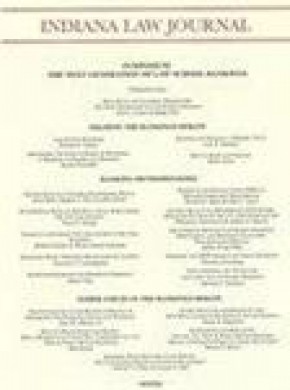Indiana Law Journal雜志