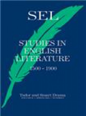 Studies In English Literature 1500-1900雜志