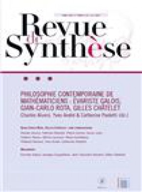 Revue De Synthese雜志