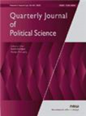 Quarterly Journal Of Political Science雜志