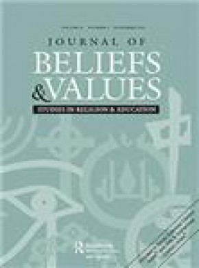 Journal Of Beliefs & Values-studies In Religion & Education雜志