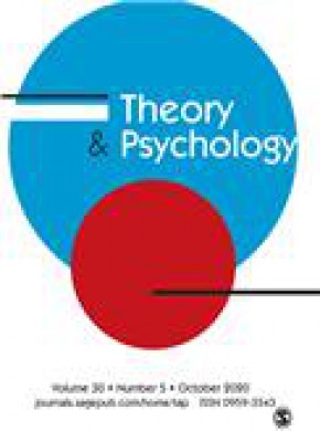 Theory & Psychology雜志