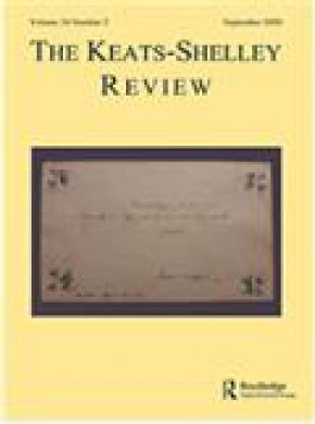 Keats-shelley Review雜志